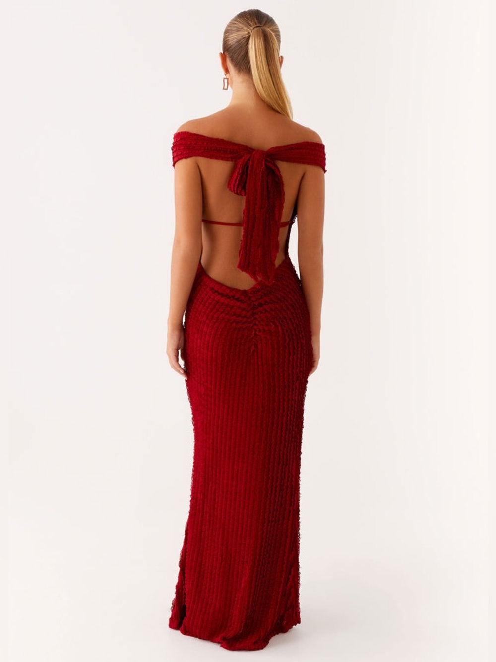Peppermayo Chantelle Maxi Dress in Red - Size XS - Picture 4 of 11